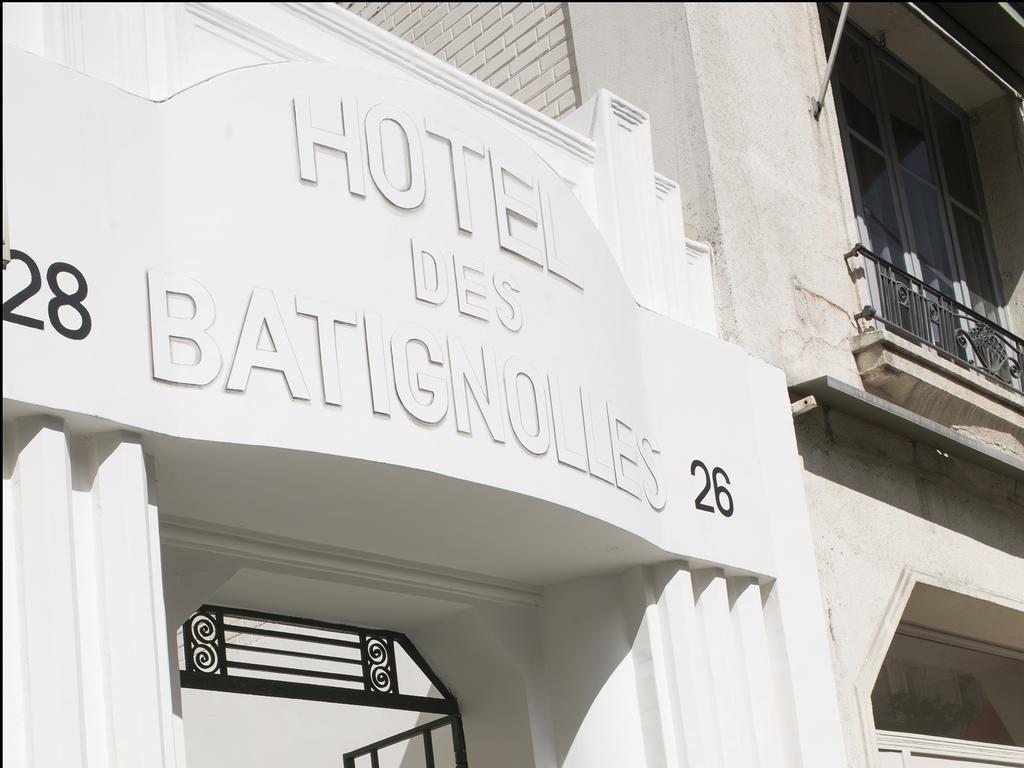Hotel Des Batignolles París Exterior foto